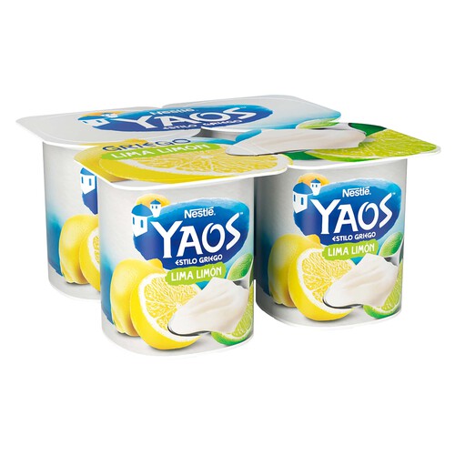 YAOS Griego lima-limón NESTLÉ 4 x 115 gr.