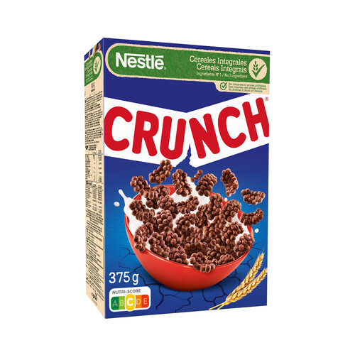 CRUNCH Cereales de chocolate CRUNCH 375 g.