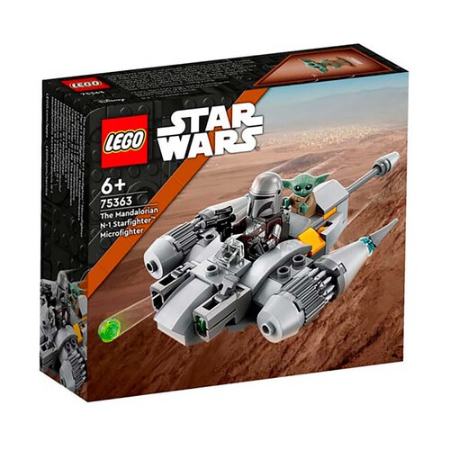 LEGO Star Wars - Microfighter: Caza Estelar N-1 de The Mandalorian +6 años