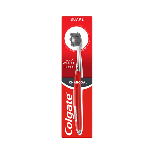 COLGATE Cepillo de dientes con filamentos suaves COLGATE Max white ultra.