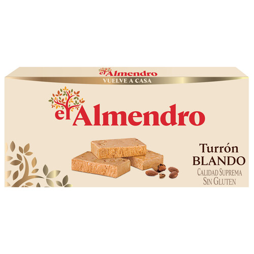 EL ALMENDRO Turron blando de almendra cremosa 200 g.