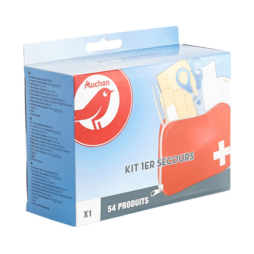 PRODUCTO ALCAMPO Kit de primeros auxilios compuesto por 54 elementos PRODUCTO ALCAMPO.