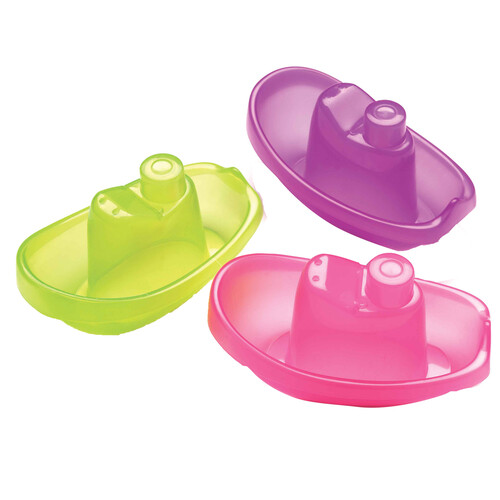 Juguete de baño, PLAYGRO Bright Baby Boats.