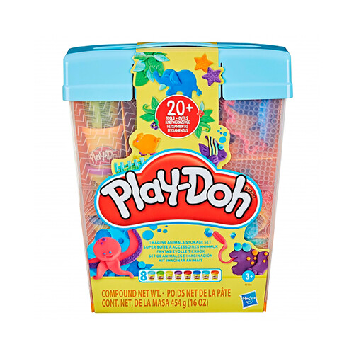 PLAY-DOH Set de animales e imaginación, a partir de 3 años.