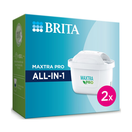 2 filtros MAXTRA PRO All-in-1, suministro para 2 meses.