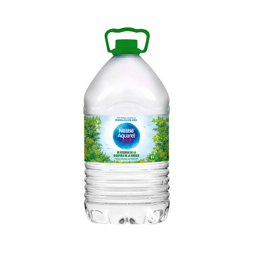 NESTLÉ AQUAREL  Agua mineral garrafa de 5 l.