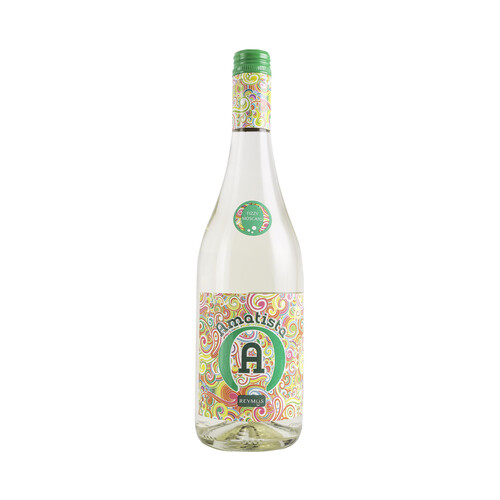 AMATISTA Vino blanco moscato con D.O Valencia botella 75 cl.