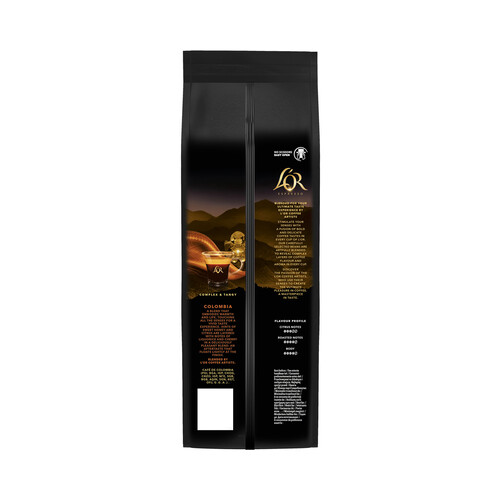 L´OR ESPRESSO Café en grano espresso Colombia I8,  500 g.