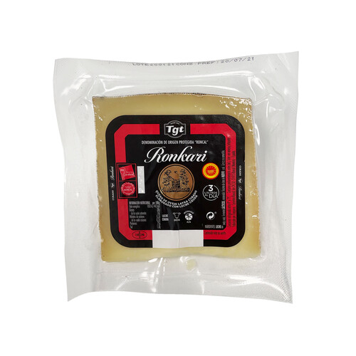 TGT Queso de oveja Ronkari TGT 275 g.