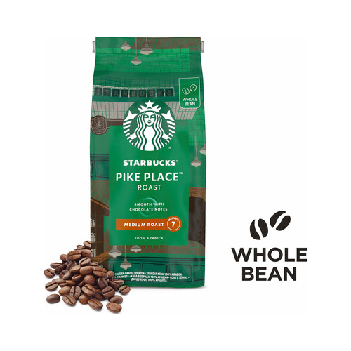 STARBUCKS Café en grano arábica medium roast I7, 450 g.