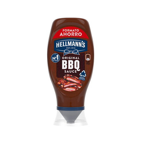 HELLMANN'S Salsa barbacoa 430 ml.