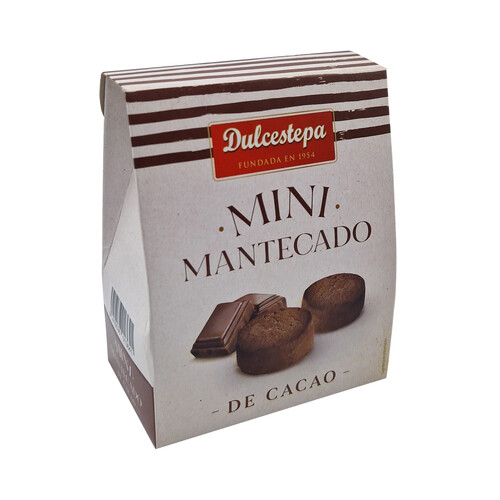 DULCESTEPA Mini mantecados cacao 165 g. 