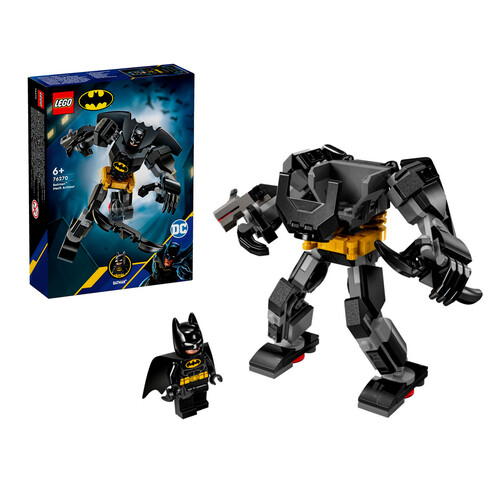 LEGO Super Heroes DC, armadura robótica de Batman, 140 piezas.