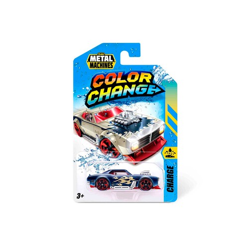 Coche Color Change Metal Machines Pack 1 Vehiculo +4 años