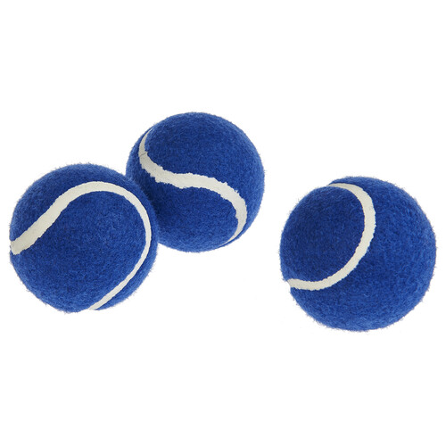 PRODUCTO ALCAMPO Pelotas de tenis de 6.25 cm (juguete para perro) 3 uds.