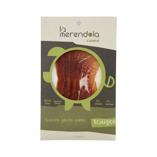 LA MERENDOLA Jamón Serrano ecológico Lonchas LA MERENDOLA 75 g.