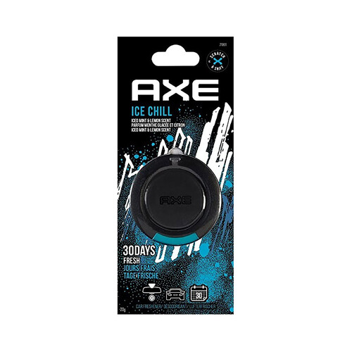 Ambientador rejilla coche AXE ICE CHILL 30 días.