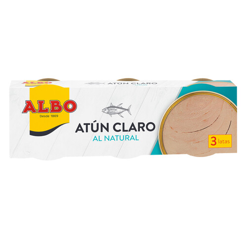 ALBO Atún claro al natural 68 x 3 g.