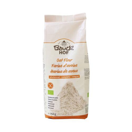 BAUCK HOF Harina de avena sin gluten bio 350 g.