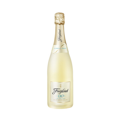 FREIXENET Espumoso sin alcohol, con ligeros toques frutales y bajo en calorias botella 75 cl.