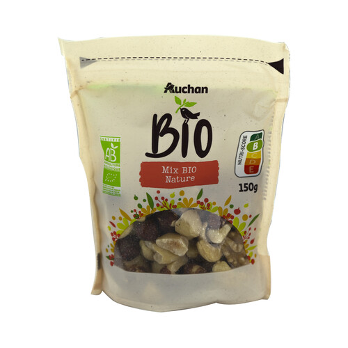 Cocktail frutos secos naturales ALCAMPO ECOLÓGICO 150 g.