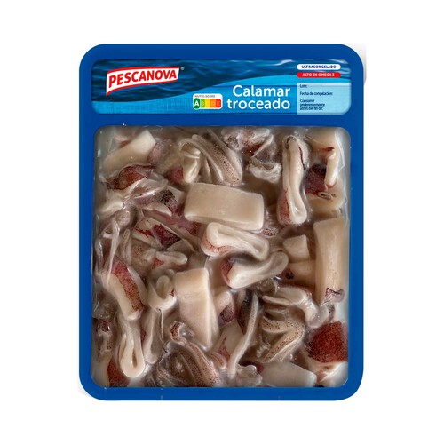 PESCANOVA Calamar troceado ultracongelado 300 g.