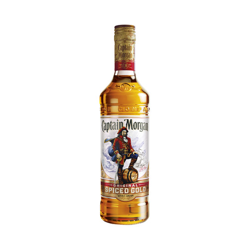 CAPTAIN MORGAN Ron dorado jamaicano CAPTAIN MORGAN botella de 70 cl.