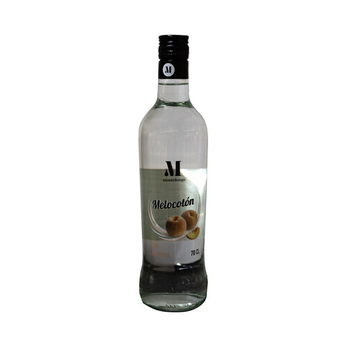 MONTELONGO Licor de melocotón sin alcohol botella 70 cl.