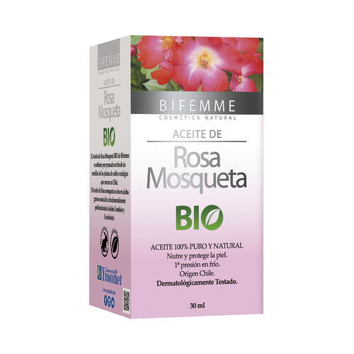 BIFEMME Aceite 100% puro y bio de Rosa Mosqueta BIFEMME 30 ml.