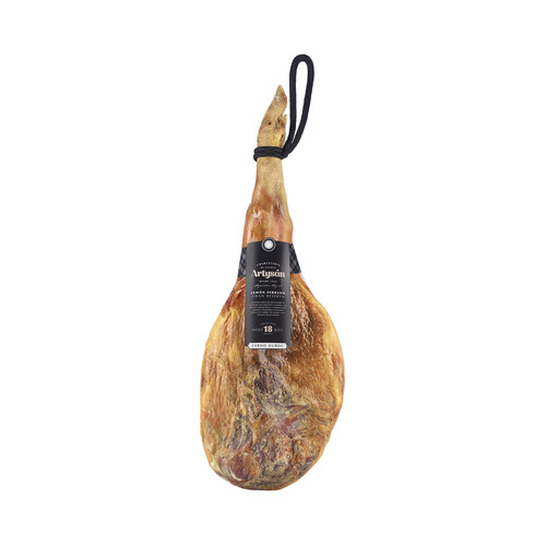 ARTYSAN Jamón serrano gran reserva (cerdo Duroc), con curación mínima de 18 meses ARTYSAN pieza de 7,5 a 8 kilos (peso aproximado).