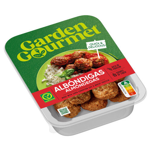 GARDEN GOURMET Albóndigas a base de proteínas vegetales 200 g.