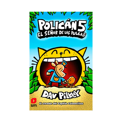 Polican 5: El señor de las pulgas, DAV PILKEY. Género: infantil. Editorial SM.