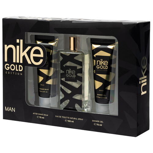 NIKE Man gold edition Estuche de colonia para hombre.