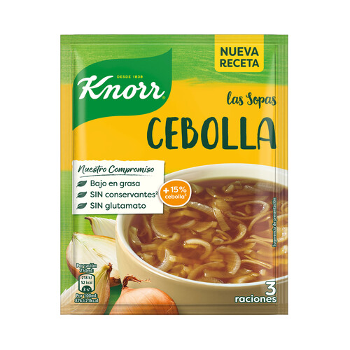 KNORR Sopa de cebolla 55 g.