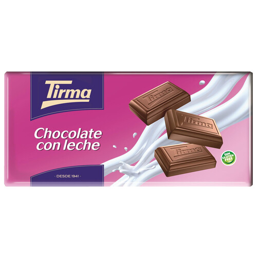 TIRMA Chocolate con leche 150 g.