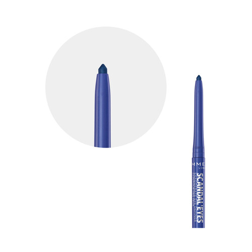 RIMMEL Scandal eyes tono 004 Cobalt blue Lápiz de ojos resistente al agua (waterproof) y de larga duración. 