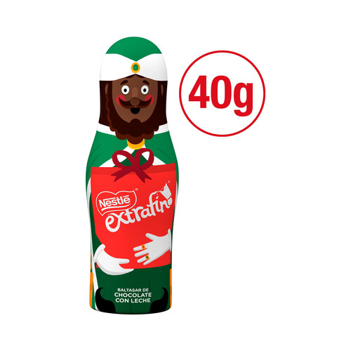 Figurita de chocolate de los Reyes Magos NESTLÉ Extrafino 40 g.