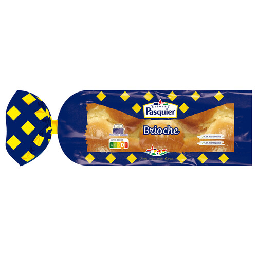 Brioches trenzados PASQUIER 550 g.