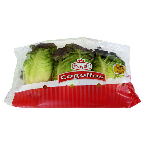 Cogollitos rojos de lechuga FRESQUIA 3 uds.