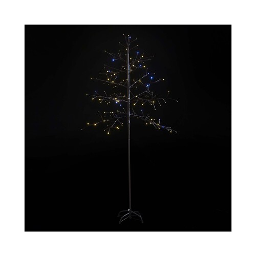 Árbol navidad luz de 180 centímetros con 168 luces led blanco cálido, ACTUEL.