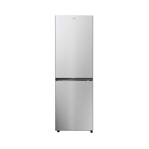 Frigorífico combi 185cm CANDY CNCQ2T618EX Inox, NO FROST clasificación energética: E, H: 185cm, A: 59,5cm, F: 66,7cm, capacidad total: 355L.