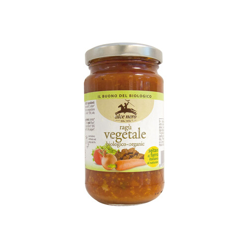 ALCE NERO Salsa de tomate ecológica con seitán de espelta 200 g.