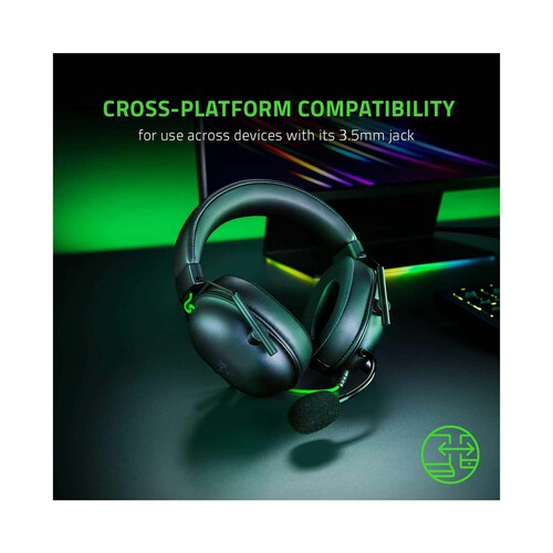 Auriculares gaming RAZER BlackShark V2 X, Sonido envolvente 7.1.