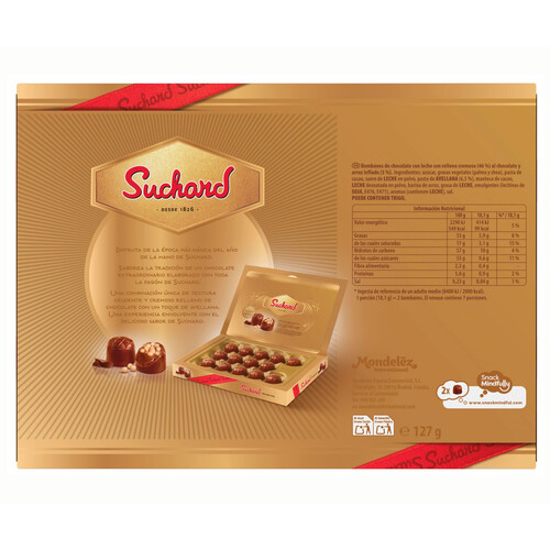 SUCHARD Bombones suchard 127 g