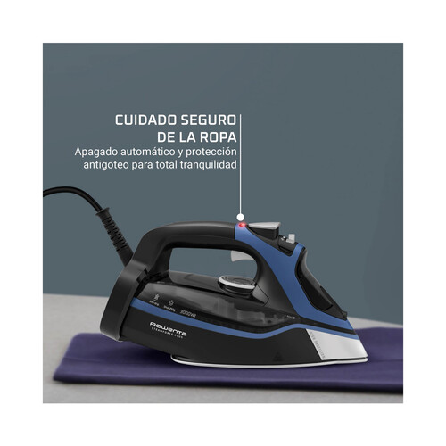 Plancha de vapor ROWENTA Steamforce Plus DW9411, Microsteam 400 HD Profile, 3000W.