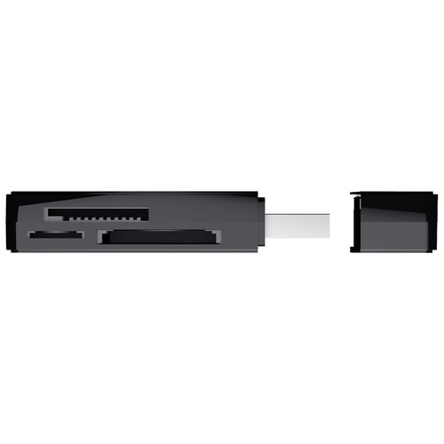 Lector de tarjetas compacto, USB 3.2 Gen1, TRUST.