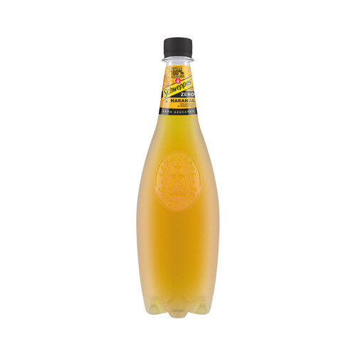 SCHWEPPES Refresco de naranja botella de 1 l.