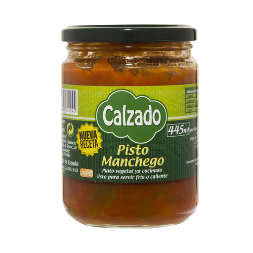 CALZADO Pisto manchego frasco de 390 g.