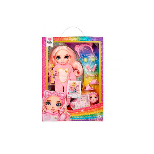 Muñeca fiesta de pijamas Bella Parker, RAINBOW HIGH.