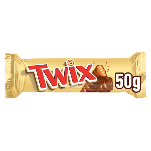 TWIX Barrita de chocolate 50 g.